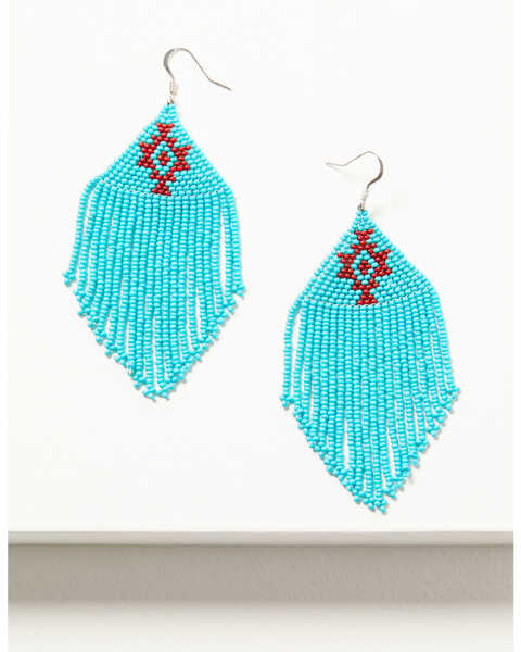 Idyllwind Women's Quinley Turquoise Beaded Earrings, Turquoise, hi-res
