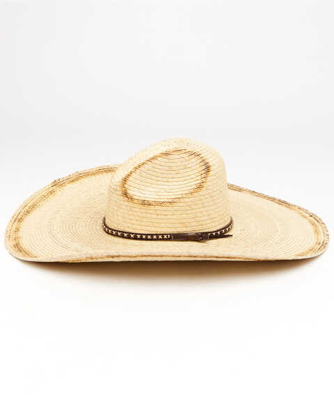 Cody James Guatemalan Gus Palm Straw Western Hat , Natural, hi-res