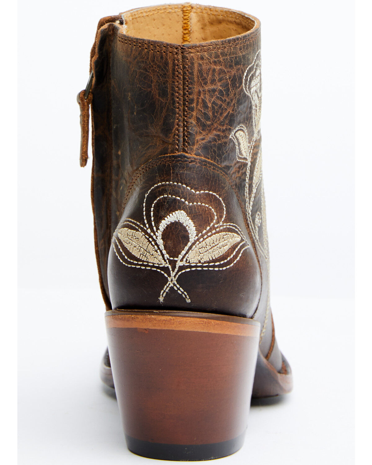 Image #5 - Shyanne Women's Summer Arena Western Booties - Round Toe, Brown, hi-res