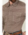 Image #3 - Wrangler 20X Men's Printed Long Sleeve Snap Western Shirt - Tall , Rust Copper, hi-res