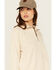 Image #2 - Carhartt Women's Tencel™ Fiber Series Relaxed Fit Half-Zip Pullover, Oatmeal, hi-res
