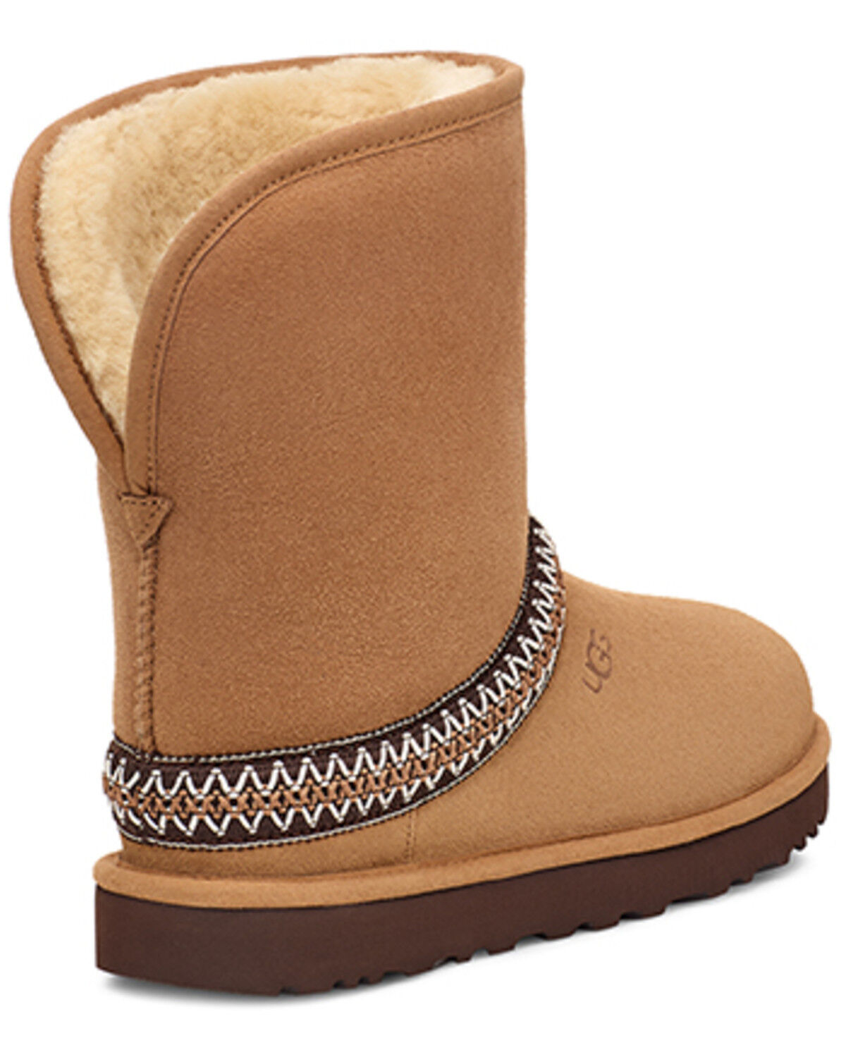 Image #4 - UGG Women's Classic Short Crescent Boots, Chestnut, hi-res