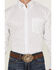 Image #3 - George Strait by Wrangler Men's Paisley Print Long Sleeve Button-Down Stretch Western Shirt, White, hi-res