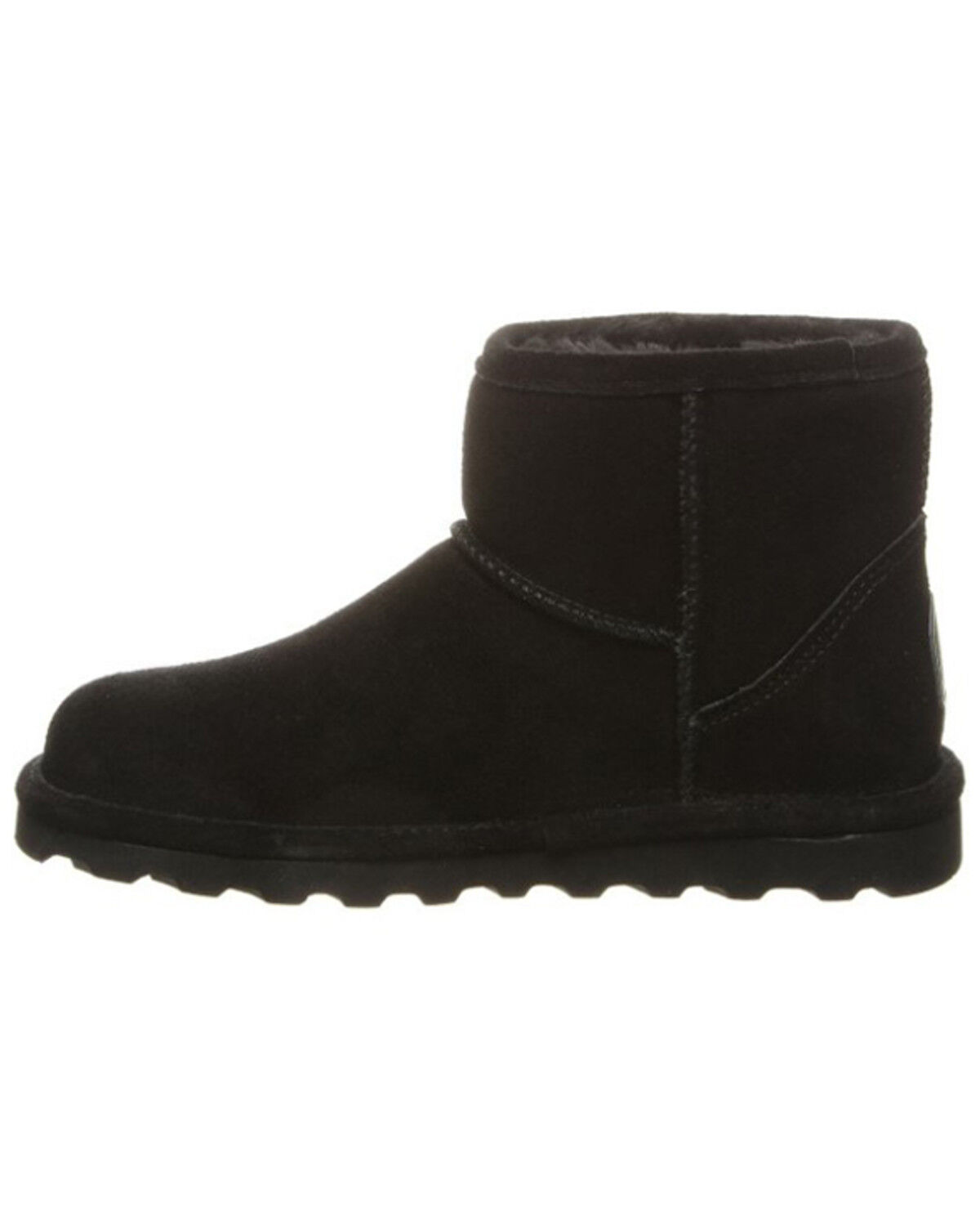 Image #3 - Bearpaw Women's Alyssa Wide Boots - Round Toe, Black, hi-res
