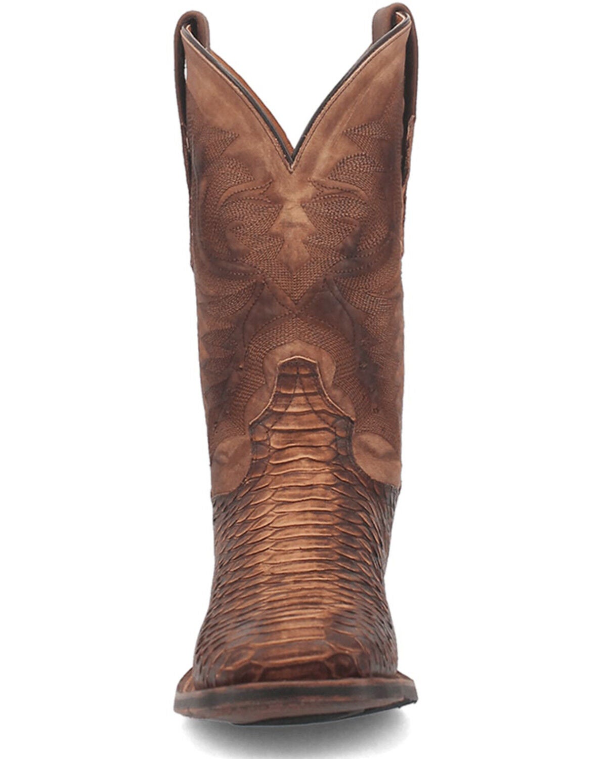 Image #4 - Dan Post Men's Ka Western Boots - Broad Square Toe, Brown, hi-res