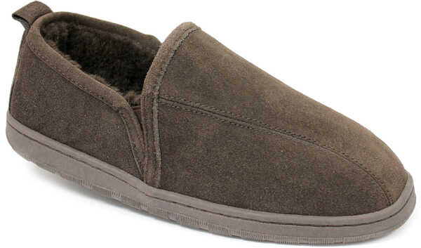 Image #2 - Lamo Footwear Men's Classic Romeo Slippers, Chocolate, hi-res