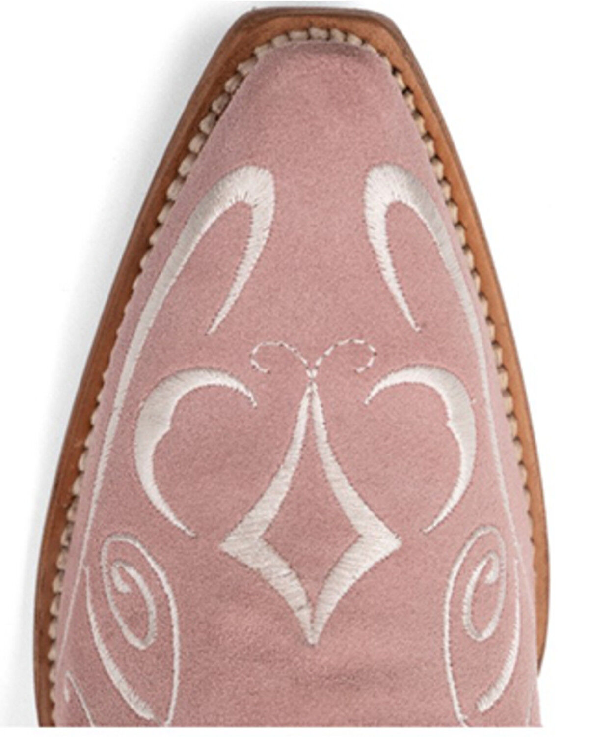Image #6 - Ferrini Women's Belle Western Boots - Snip Toe, Pink, hi-res