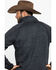 Stetson Men's Charcoal Fuzzy Bonded Sweater , Grey, hi-res