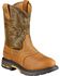 Image #1 - Ariat Men's H20 WorkHog® Work Boots - Composite Toe, Aged Bark, hi-res