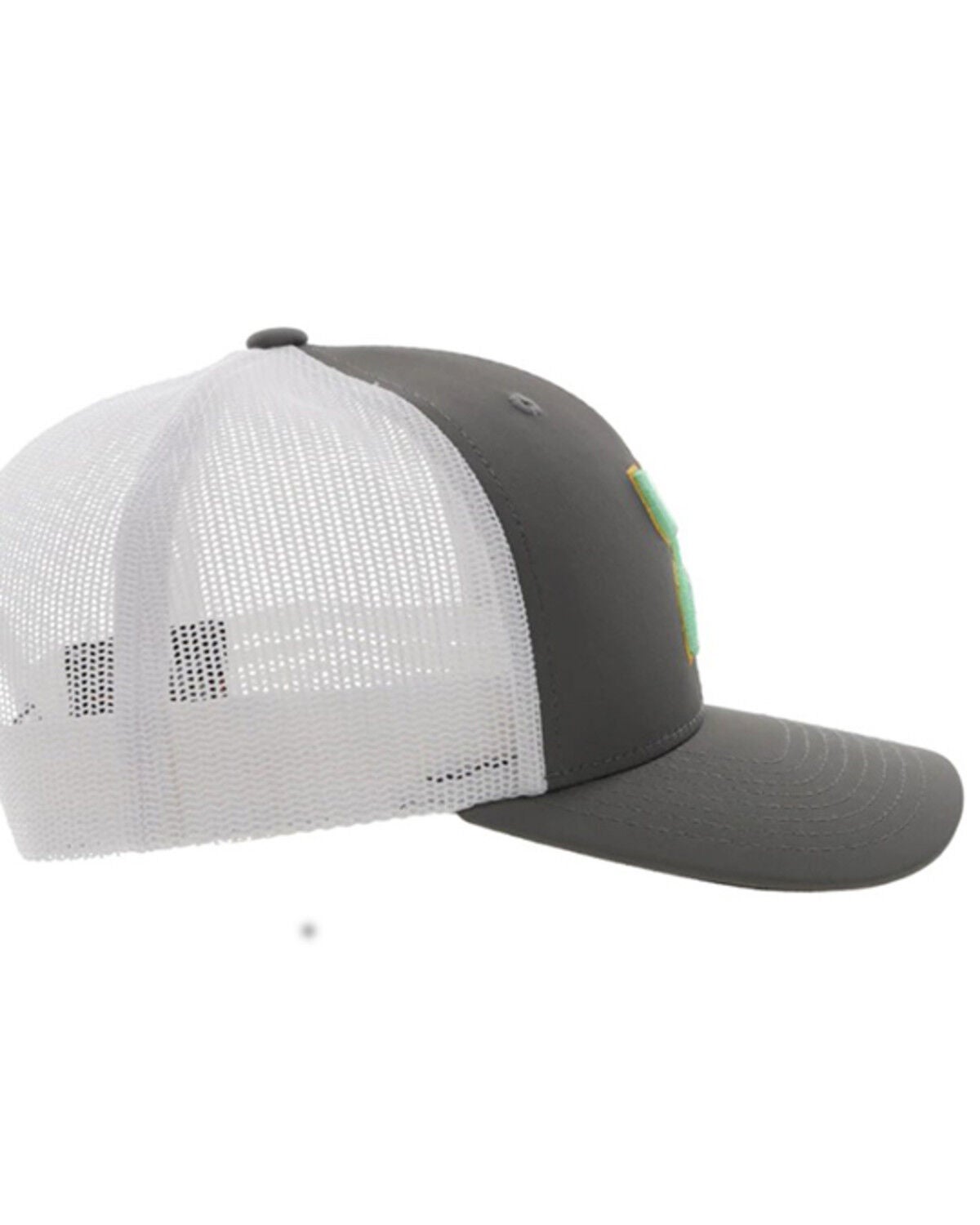 Image #4 - Hooey Men's Sterling Logo Embroidered Trucker Cap, Grey, hi-res