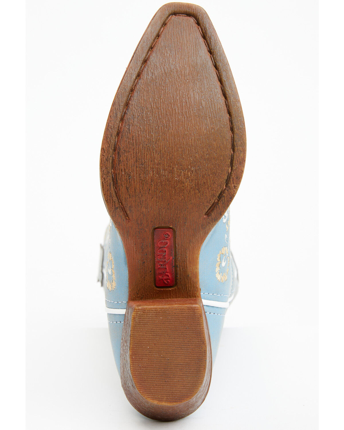 Image #7 - Laredo Women's Linley Western Boots - Snip Toe, Light Blue, hi-res