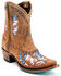 Lane Women's Old Glory Fashion Booties - Snip Toe, Caramel, hi-res