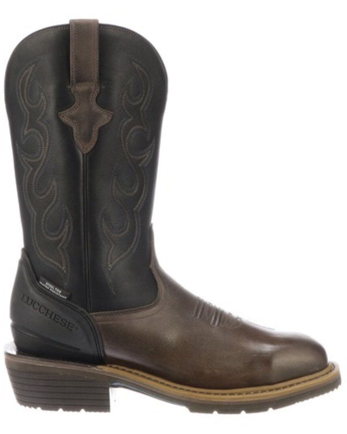 Welted Western Work Boots - Steel Toe 