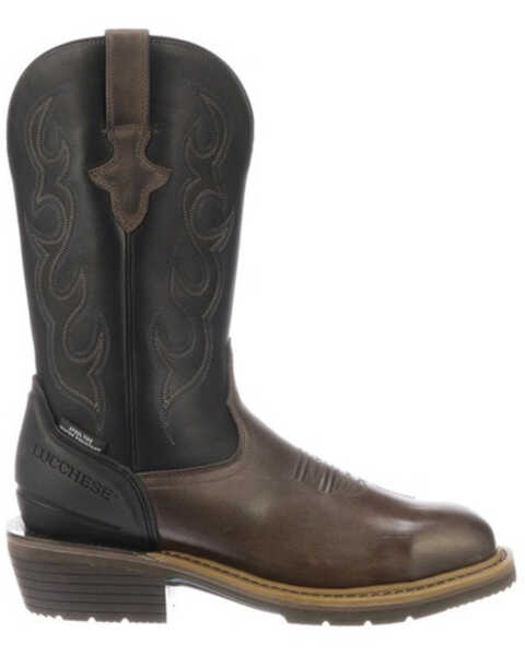 Image #2 - Lucchese Men's Welted Waterproof Western Work Boots - Steel Toe, , hi-res