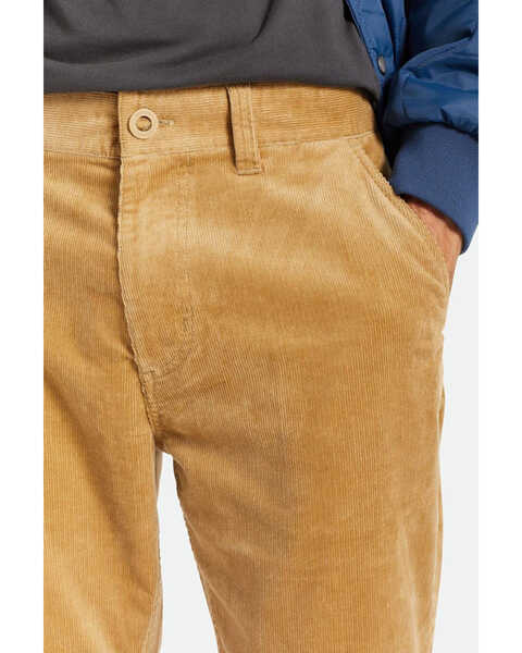 Image #3 - Brixton Men's Khaki Choice Chino Stretch Straight Pant, Beige/khaki, hi-res