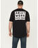 Image #1 - Ariat Men's Rebar Workman Brickyard Short Sleeve Pocket Work T-Shirt, Black, hi-res
