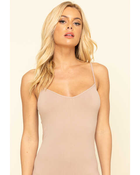 Image #4 - Intimately by Free People Women's Solid Seamless Mini Slip , Natural, hi-res