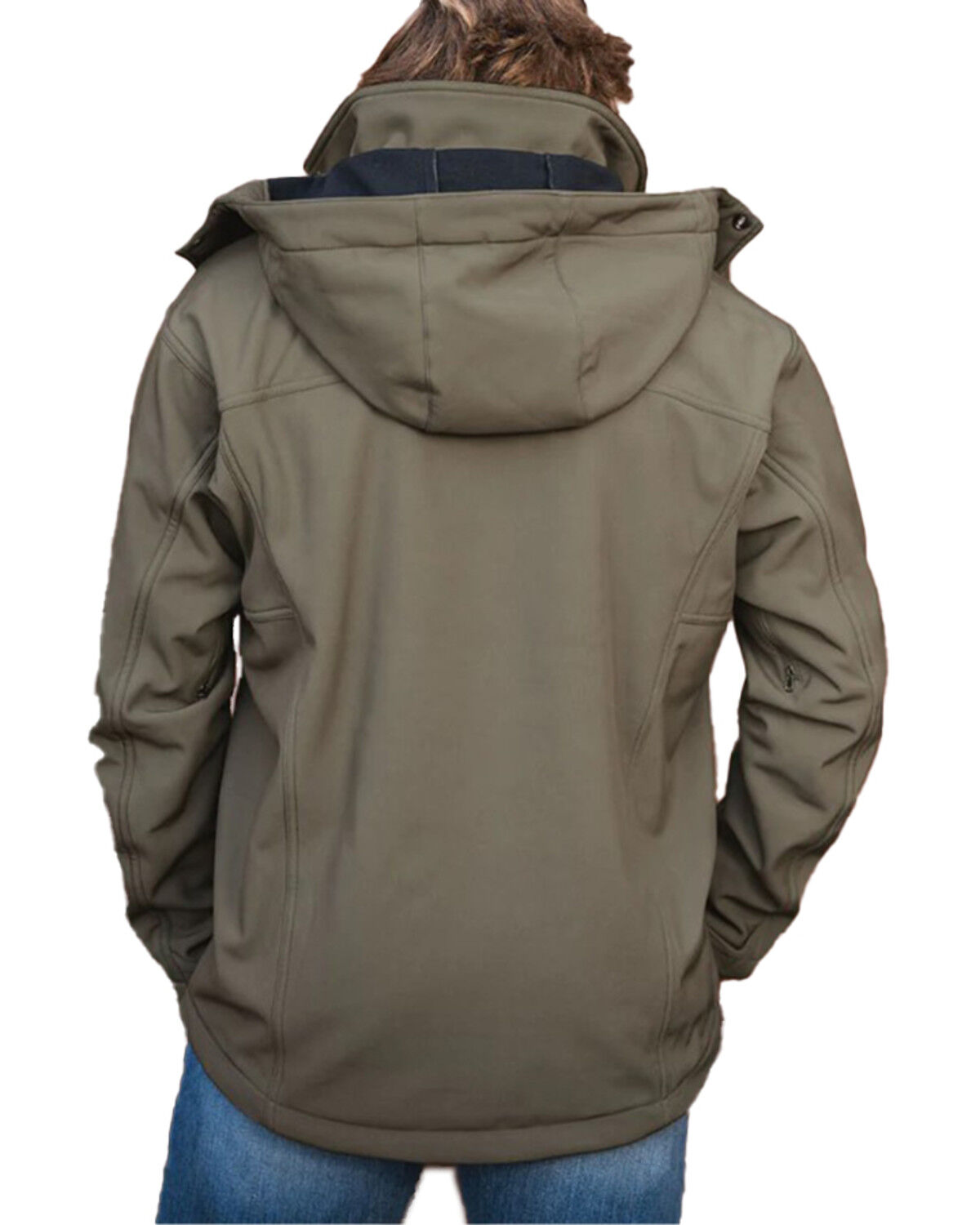 Image #2 - STS Ranchwear by Carroll Men's Weston Jacket, Olive, hi-res