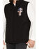 Image #2 - Howitzer Men's We Skull Bonded Vest, Black, hi-res