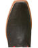 Image #4 - Ariat Men's Futurity Relentless Gold Rush Exotic Lizard Western Boots - Square Toe, Black, hi-res