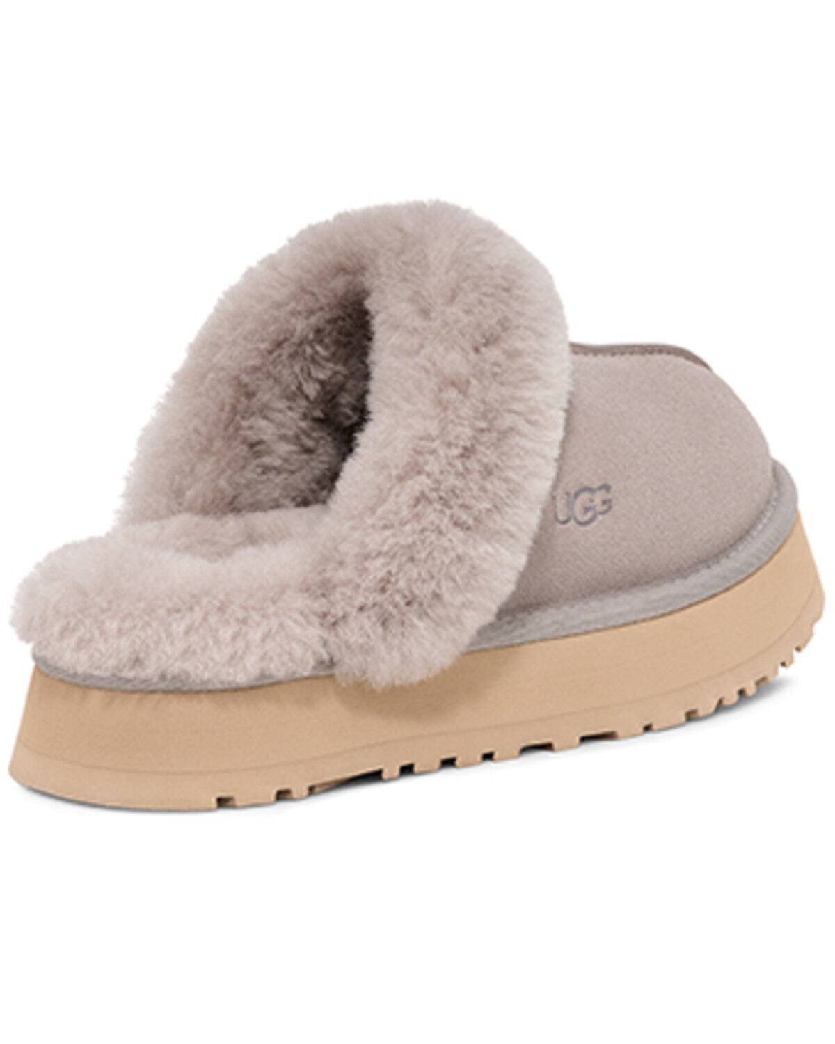 Image #4 - UGG Women's Disquette Slippers, Grey, hi-res