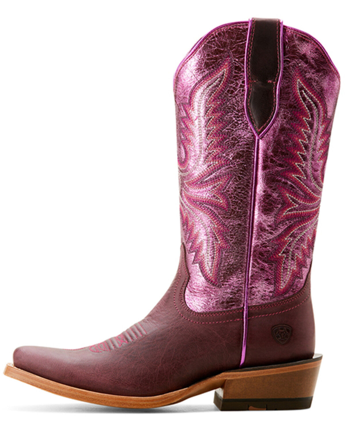 Image #2 - Ariat Women's Futurity Flash Western Boots - Square Toe, Purple, hi-res