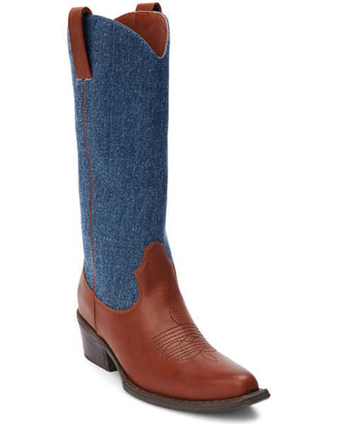 Matisse Women's Banks Western Boots - Snip Toe , Indigo, hi-res