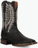 Image #1 - Dan Post Men's Exotic Python Midnight Reign Western Boots - Broad Square Toe, Black, hi-res