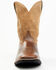 Smoky Mountain Men's Waylon Western Boots - Square Toe, Brown, hi-res
