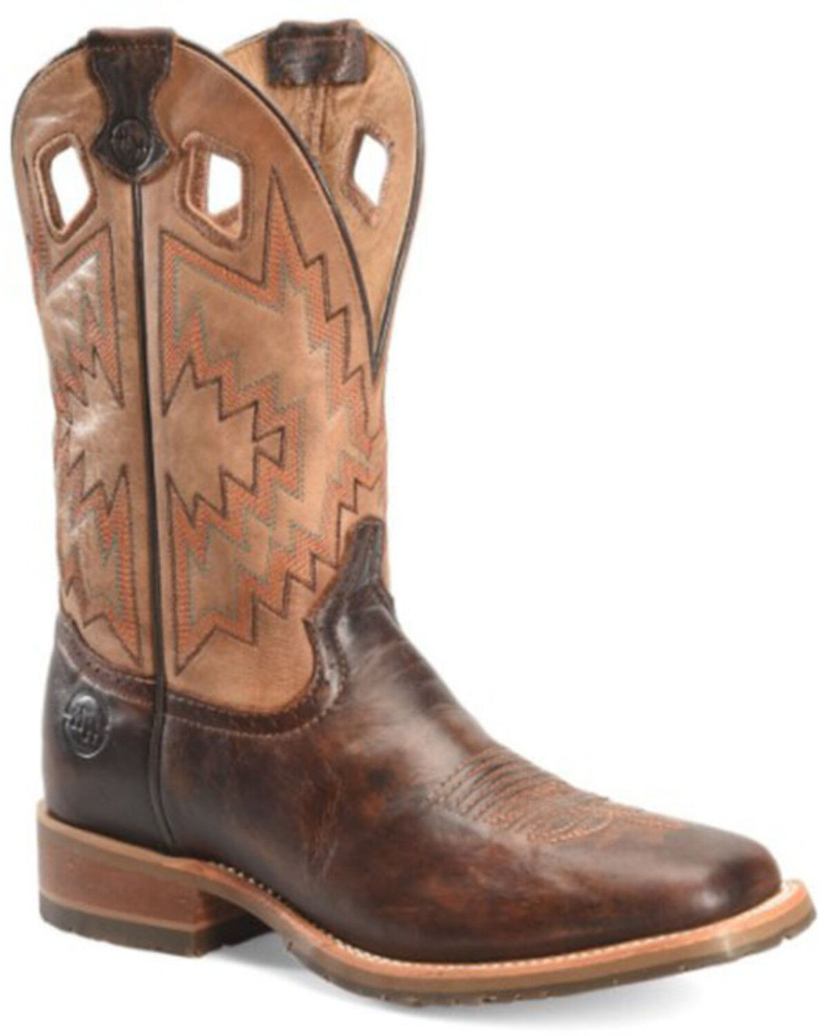 Image #1 - Double H Men's Winston Western Boots - Broad Square Toe, , hi-res