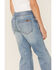 Image #4 - Rock & Roll Denim Girls' Light Wash Flare Jeans, , hi-res