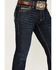 Image #2 - Rock & Roll Denim Men's Rifle Dark Wash Skinny Stretch Denim Jeans, Dark Wash, hi-res