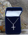 Montana Silversmiths Women's Silver Tangled Arms Cross Necklace , Silver, hi-res