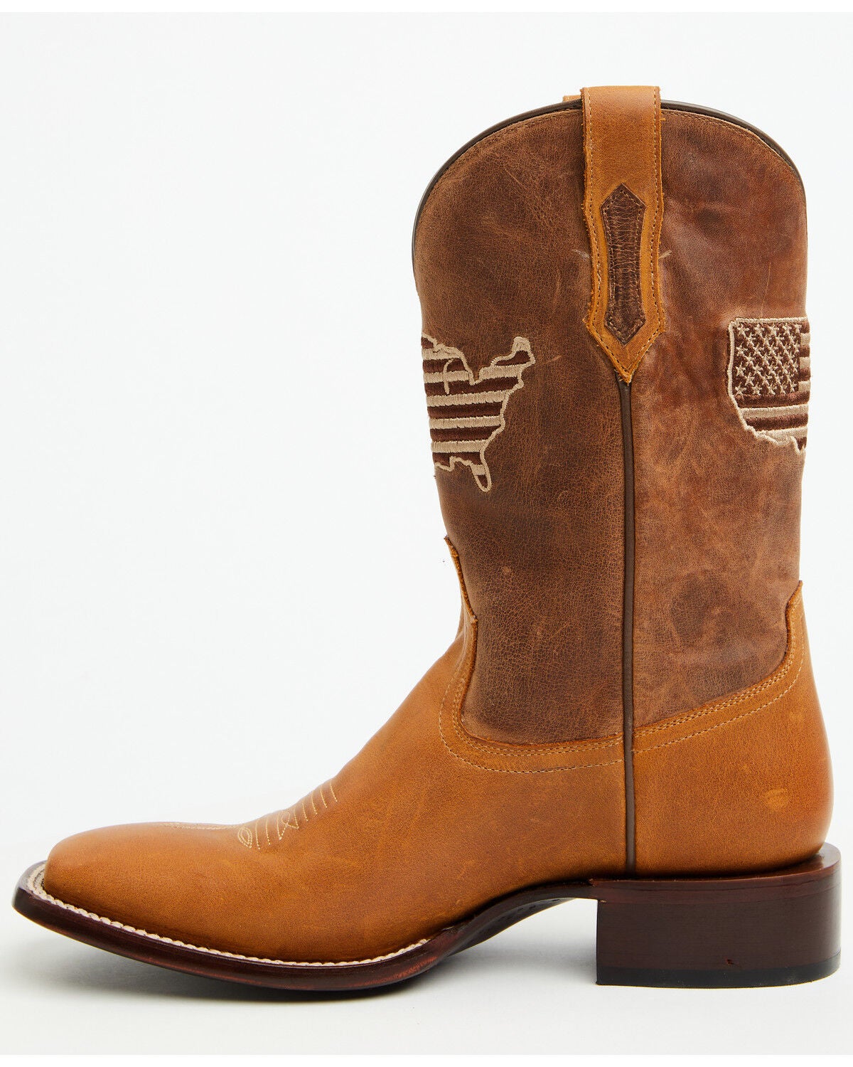 Image #3 - Cody James Men's National Western Boots - Broad Square Toe, Brown, hi-res