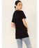 Ali Dee Women's Give Me My Space Cowboy Graphic Short Sleeve Tee , Black, hi-res