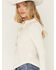 Image #3 - Shyanne Women's Solid Lace Wester Yoke Long Sleeve Button-Down Shirt, Cream, hi-res