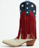 Image #3 - Dingo Women's Wild N' Free Fringe Western Boots - Snip Toe, Multi, hi-res