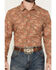 Image #3 - Gibson Trading Co Men's Wild Fire Medallion Print Long Sleeve, Multi, hi-res
