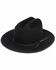 Stetson Men's 6X Open Road Fur Felt Western Hat, Black, hi-res