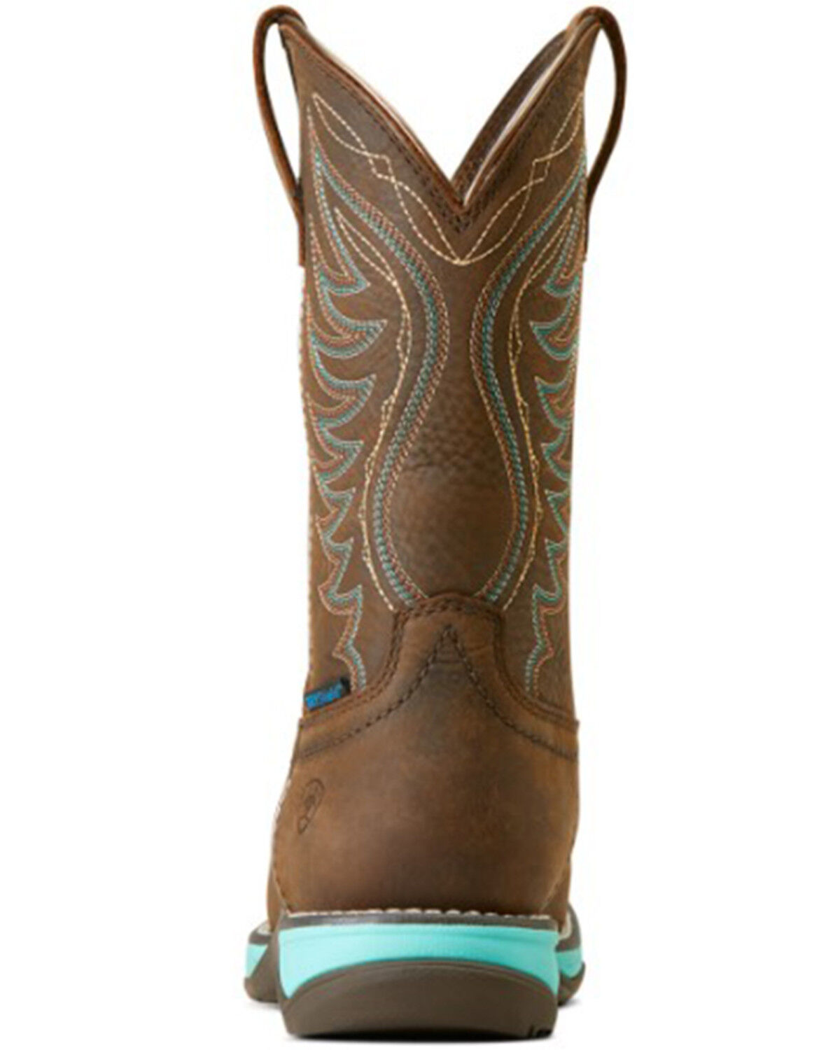 Image #3 - Ariat Women's Anthem Waterproof Western Boots - Broad Square Toe, Brown, hi-res