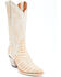Image #1 - Dan Post Women's Caiman Print Western Boots - Snip Toe, Peach, hi-res
