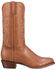 Image #1 - Lucchese Men's Baker Western Boots - Round Toe, Brown, hi-res