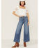 Image #4 - Flying Tomato Women's Cropped Lace White Blouse, , hi-res