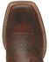 Ariat Boys' Rough Stock Western Boots - Square Toe, Brown, hi-res