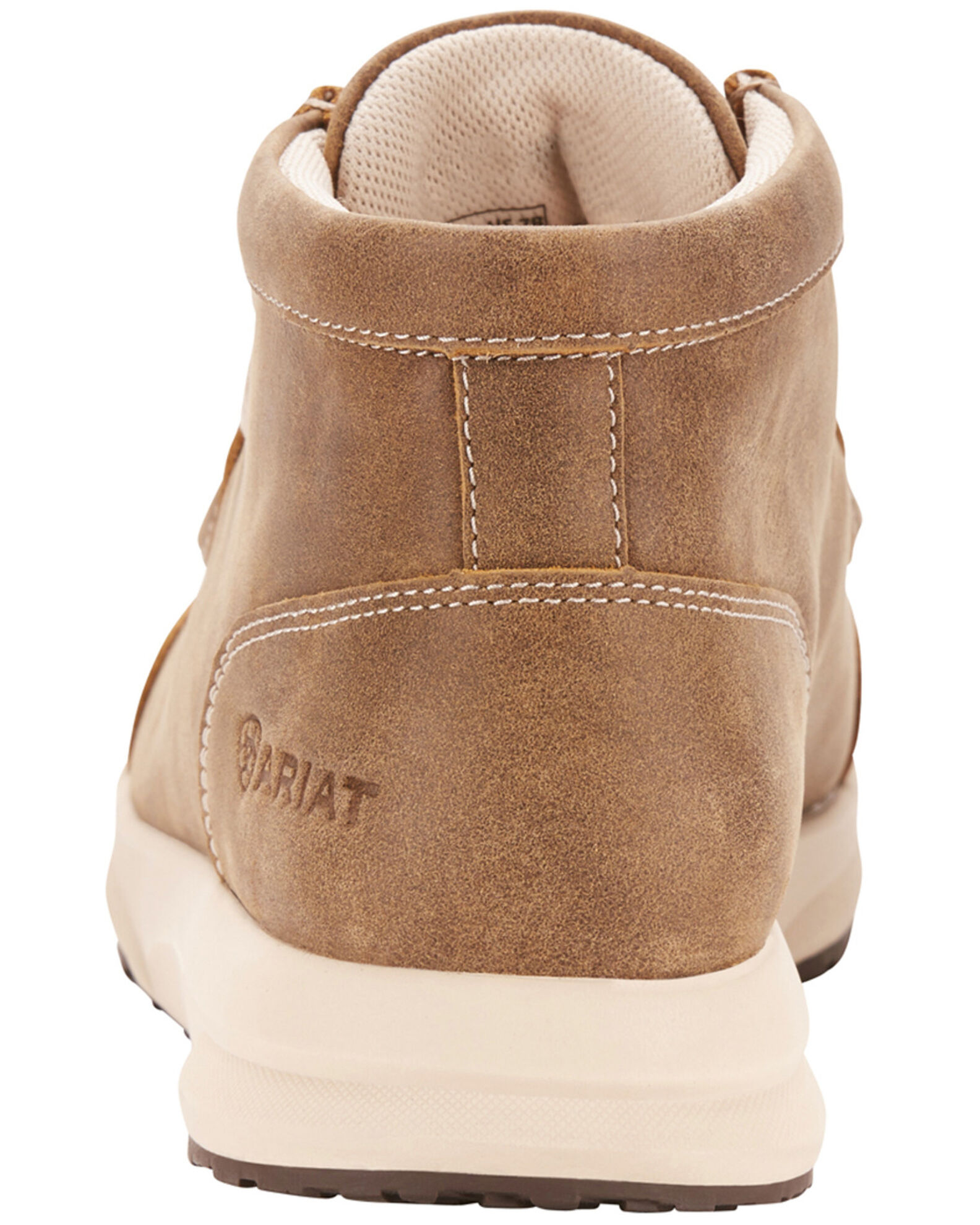Image #3 - Ariat Women's Spitfire Brown Bomber Boots - Moc Toe, Brown, hi-res