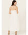 Image #4 - Yura Women's Crochet Sleeveless Midi Dress, White, hi-res