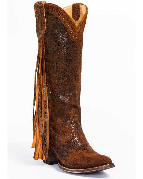 Image #1 - Idyllwind Women's Fray Western Boots - Round Toe, , hi-res