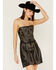 Image #3 - Boot Barn X Understated Leather Women's Tailored Leather Mini Dress, , hi-res