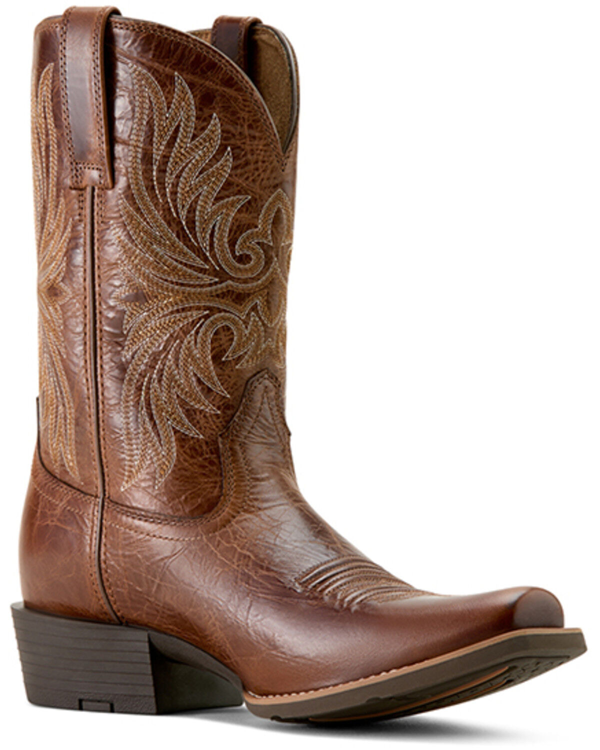 Image #1 - Ariat Men's Sport Performance Western Boots - Square Toe, Tan, hi-res