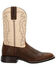Image #2 - Durango Men's Westward Performance Western Boots - Broad Square Toe, Off White, hi-res